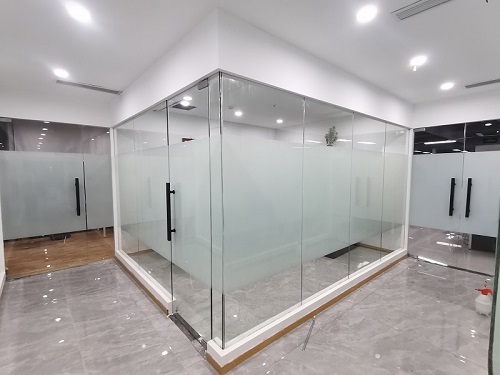 辦公室白磨砂案例